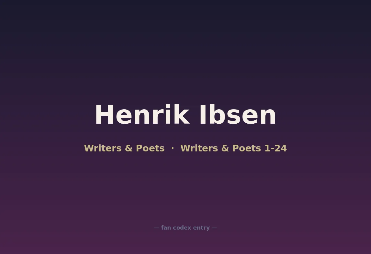 Henrik Ibsen