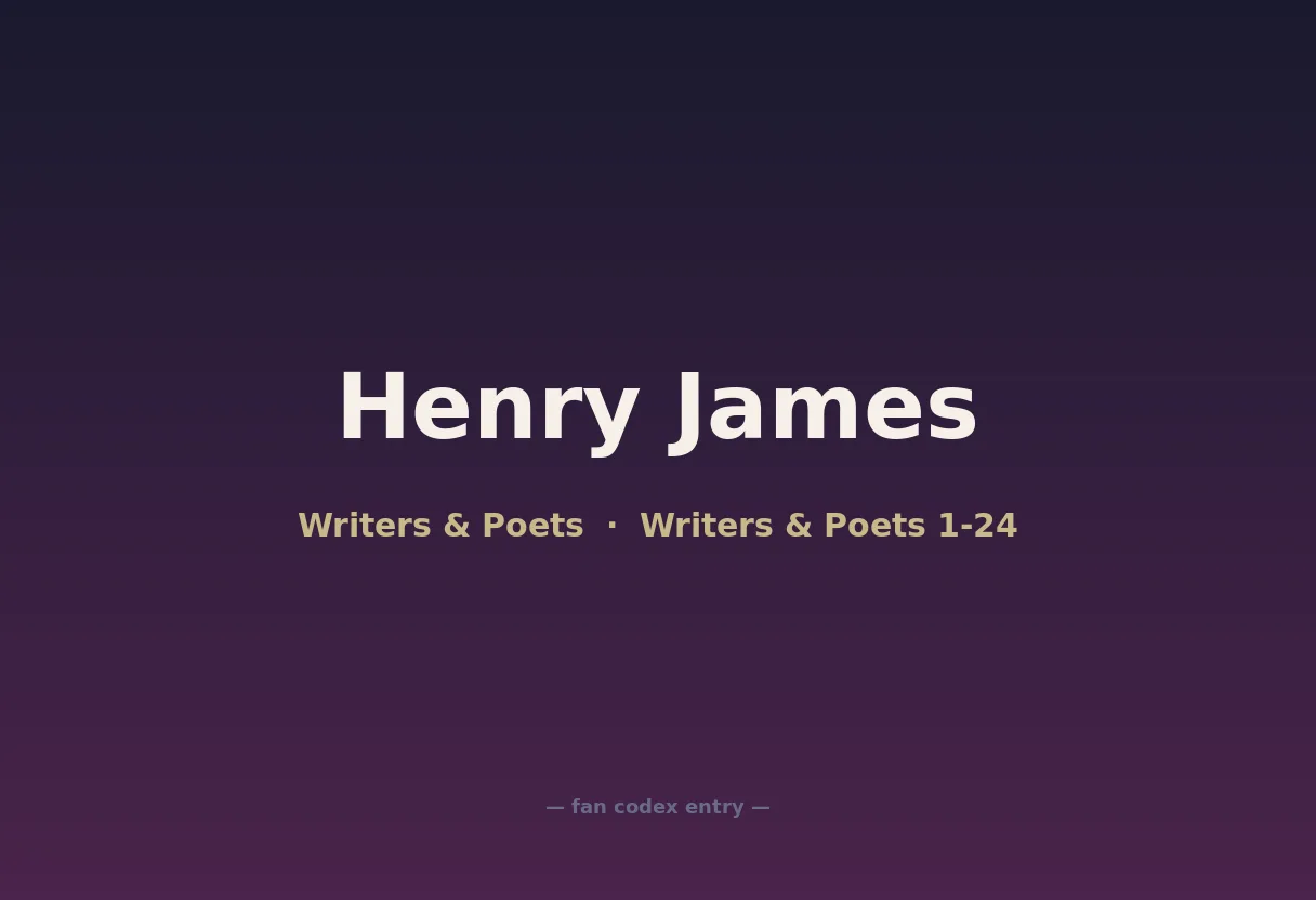 Henry James