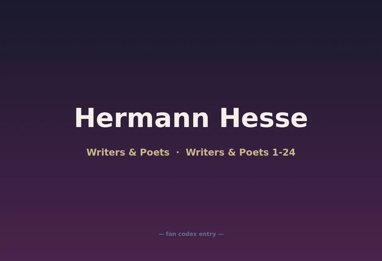 Hermann Hesse