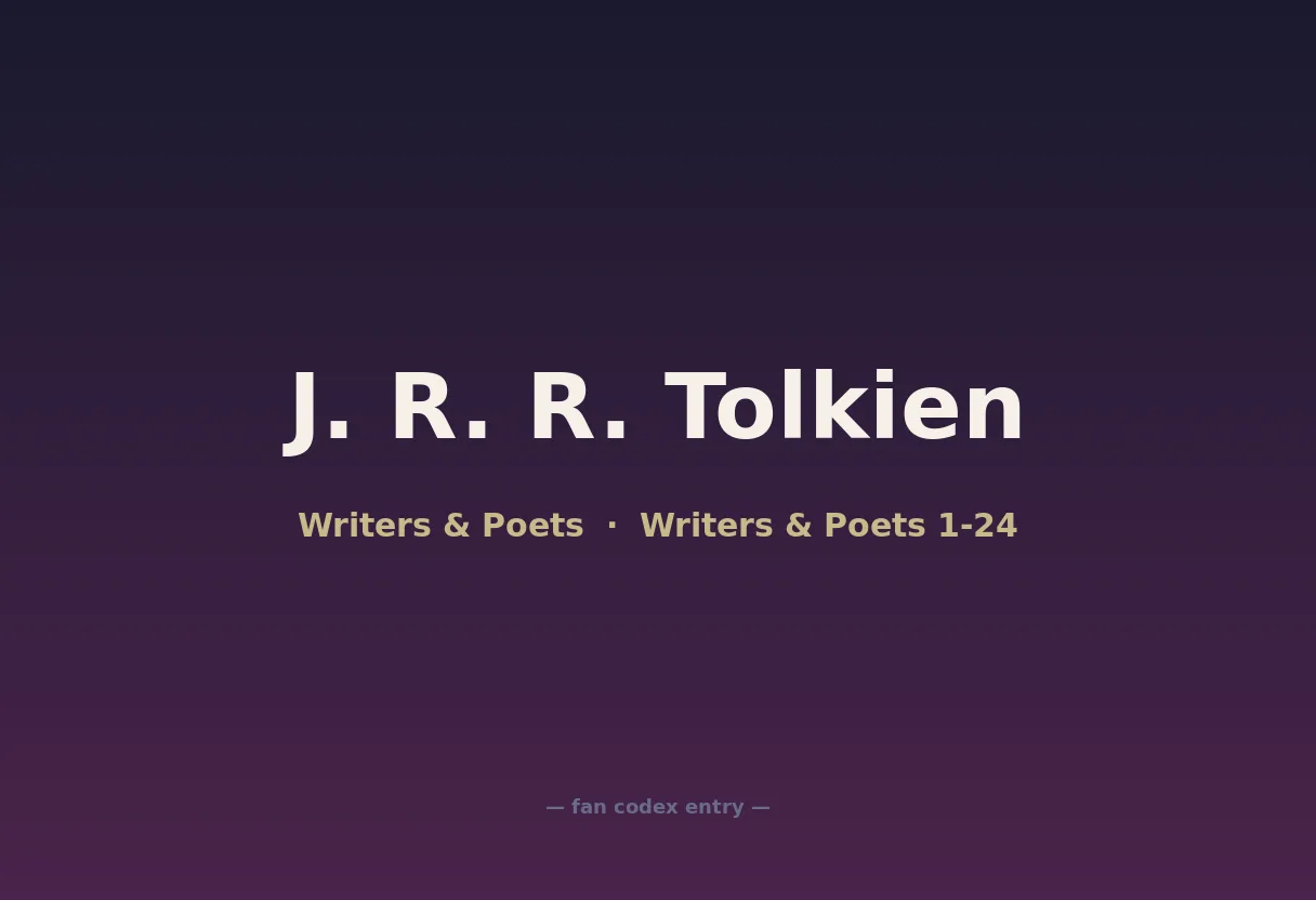 J. R. R. Tolkien