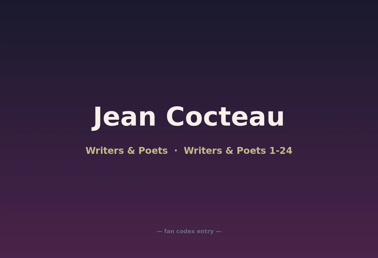 Jean Cocteau