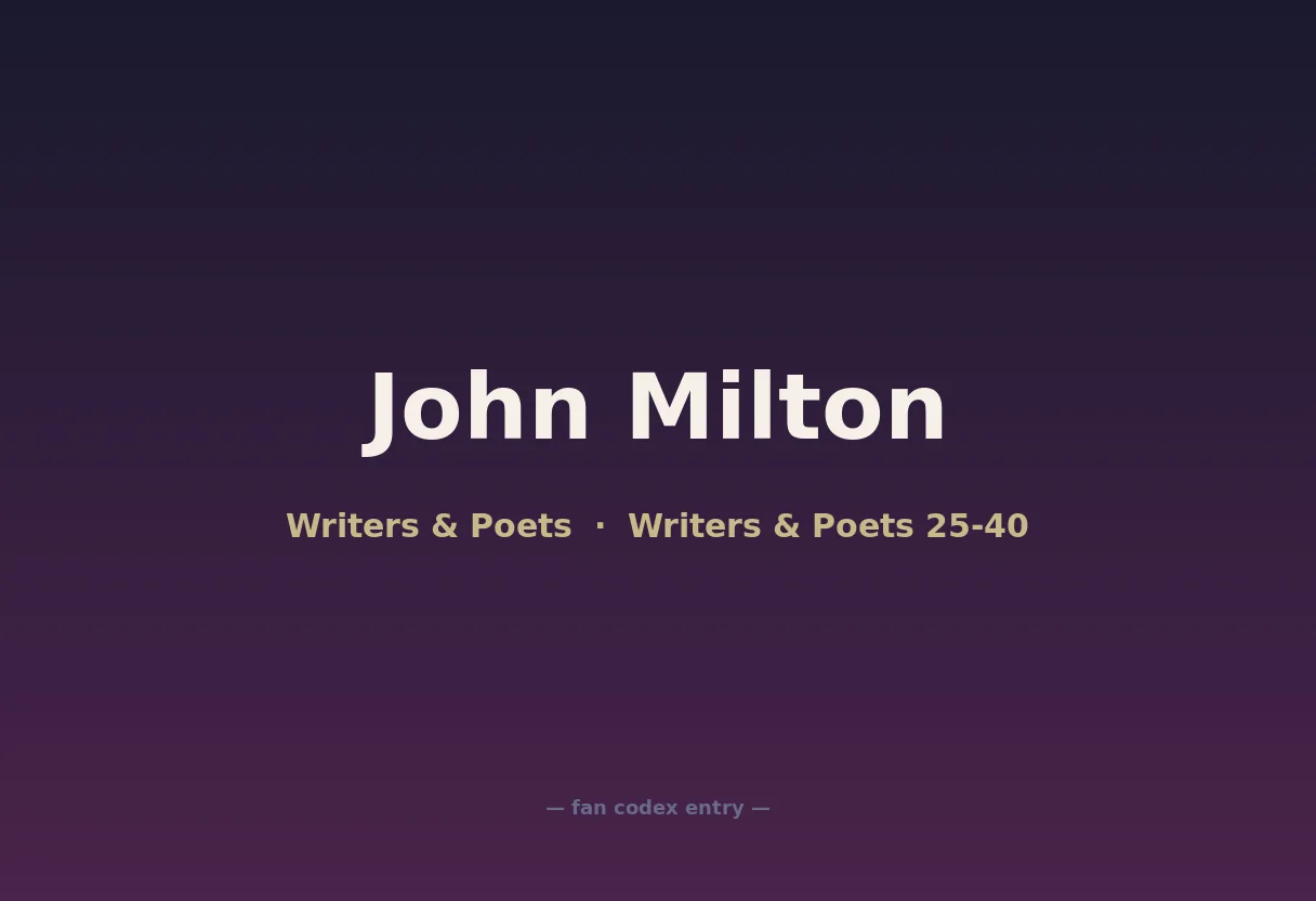 John Milton