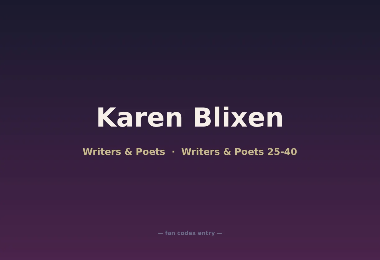 Karen Blixen